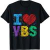 I Love VBS Vacation Bible School Squad Religious Theme T-Shirt(1)