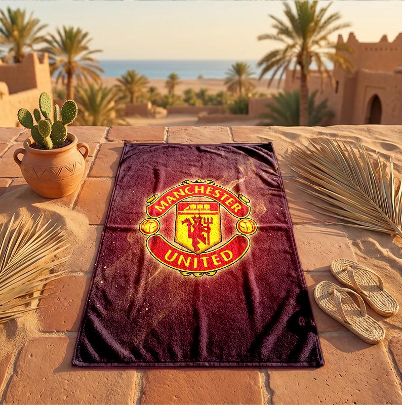 Manchester United Thema Strandtuch Weich Schnell?Trockenes Handtuch für den Sommerstrandurlaub beim Schwimmen