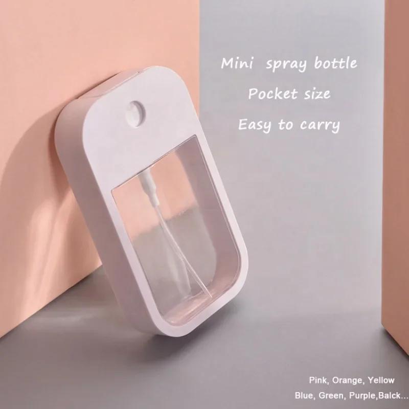 Sticle Reîncărcabile de 45 ml Sticlă Portabilă cu Pulverizator Tip Card Parfum Dezinfectant Loțiune Îmbuteliere de Călătorie Sticlă Sub-ambalare Lichid Alcool