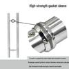 GUYU 201 Stainless Steel Modern Glass Door Handle