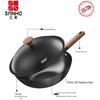 Sanhe Titanium Zero-Coating Iron Wok