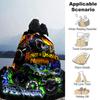 Customiz Name Personality Monster Jam Blanket Soft &Warm Sofa Office Bed Travel Lunch Break Blanket, Gift Suitable All Seasons