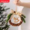 2026 Christmas Bell Wreath Ornaments - Festive Tree Decorations & Hanging Accessories