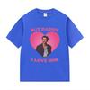 Ti Amo Lui Timothée Chalamet Magliette Grafiche Unisex Vintage Alta Qualità Moda T-shirt Abbigliamento Estivo Cotone Oversize T-shirt