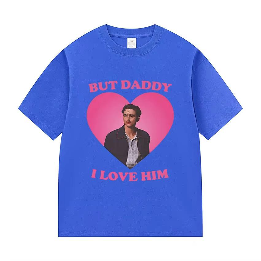 Ti Amo Lui Timothée Chalamet Magliette Grafiche Unisex Vintage Alta Qualità Moda T-shirt Abbigliamento Estivo Cotone Oversize T-shirt