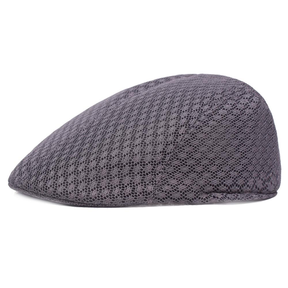 Unisex Mesh Beret: Summer Sun Hat for Outdoors, Breathable and Sunscreen-Ready