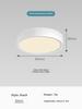 5-Zoll Ultra-Dünner Runder LED-Deckenstrahler für Gänge, Eingänge, Flure und Veranden