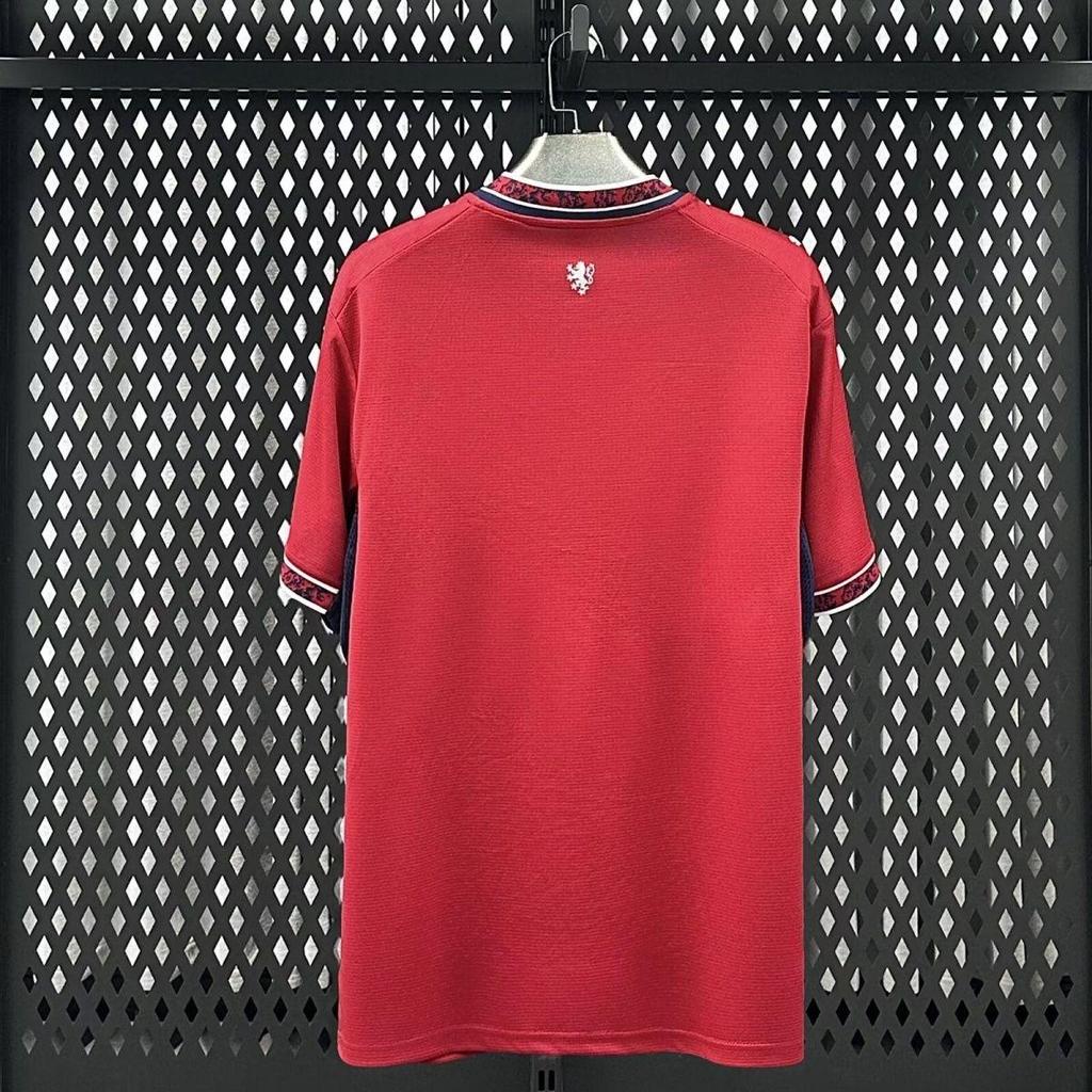 Maglia Mondiali 2026 Repubblica Ceca Versione Fan stesso stile Maglia da Calcio