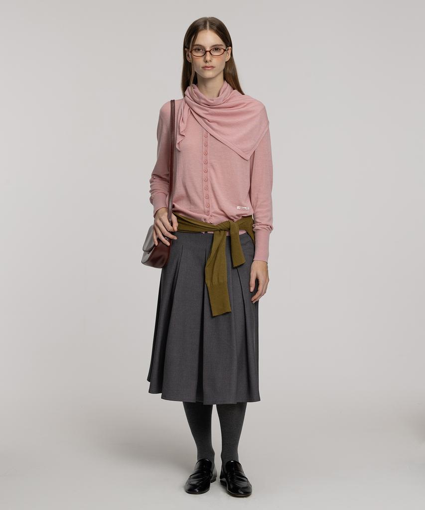 Baitalssain Basic Pleated Full Skirt