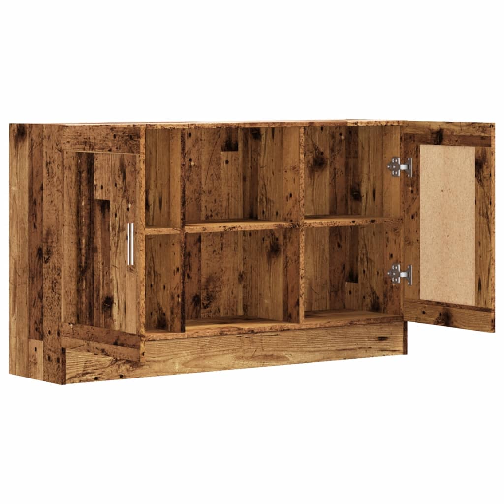 Sideboard Reclaimed Wood Look 120x30.5x70 cm Engineered Wood