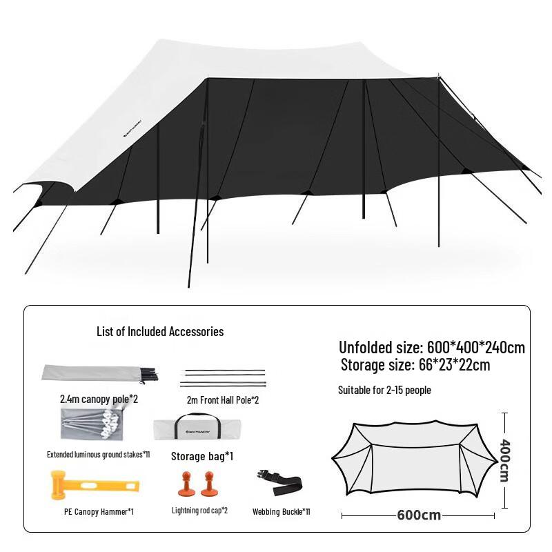 ZISIZ Portable Camping Tarp
