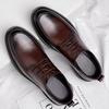 Fashion Spring Autumn Men Oxford Shoes British Casual Business Flats Formal Dress Footwear Classic Man Casual Shoes Derby Shoes Sneakers