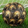 Hippopotamus African Landscape Round Football Size 5 Adult Ball Suitable for Training Matches and Outdoor Team.