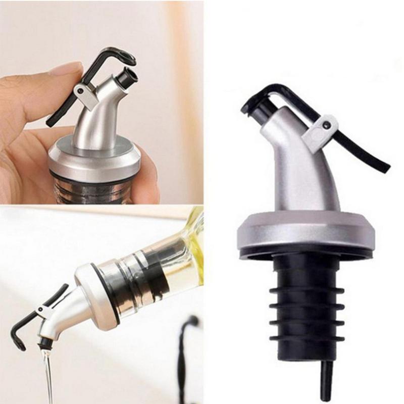 Olive Oil Spouts Oil Vinegar Bottle Stopper Spout Olive Oil Bottle Dispenser Spout Leakproof Nozzle Dispenser for Kitchen