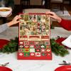 2026 Christmas Countdown Calendar Family Puzzles Game 24 Days Jigsaw Puzzles Countdown Calendar for Kid for Men Women Boys Girls
