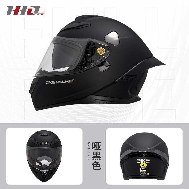 

Motorcycle Helmets All Seasons Universal Men Women Double Lens Full Helmet DOT XL