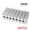 10x20mm Superstarker Neodym-Magnet N35 NdFeB Permanentmagnet Runde Starke Magnete Kühlschrankmagnet