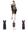 Elegant Gatsby Flapper Beaded Vintage Fringe Sequin Sleeveless Women Party Dresses For Timeless Style