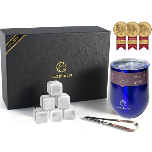 [Authentic Beer Cube] Grand Prize Winner On TV: Ice Cubes, Never-Melting Stainless Steel Ice, Perfect Gift for Birthdays, Father's Day, Respect for Th