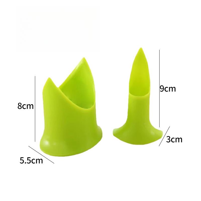2Pcs/set Creative Pepper Corer Slicer Pepper Seeded Remover Device