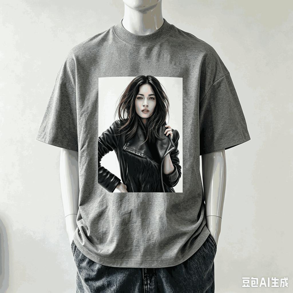Megan Fox For Fan Gift Tshirt Unisex Unisex Harajuku Oversized Unisex Short Sleeve Streetwear High Quality Couples Soft Breathable