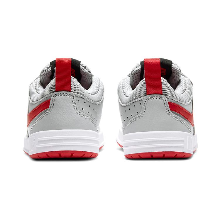 Nike Pico 5 Slip Resistant Cushioning Abrasion Resistant Breathable Low Top Sports Casual Shoes Gray Red AR4161-004