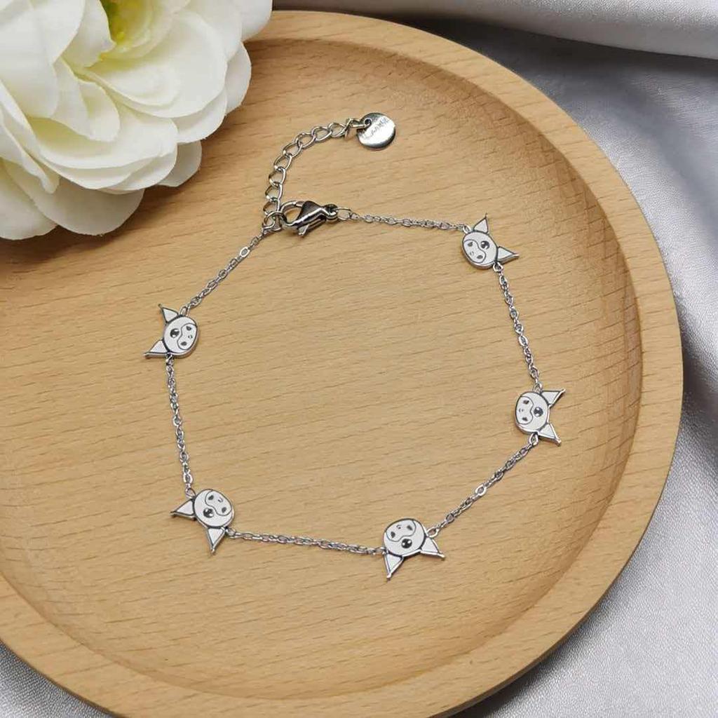 צמיד נירוסטה של קורומי: תכשיטי אופנה מצוירים חמודים ומתוקים מסנריו