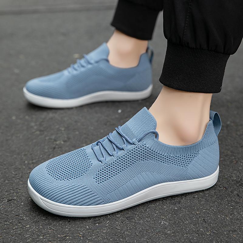 Fashion Wide Toe Barefoot Shoes for Men Women Casual Breathable Sports Shoes Man Lace Up Walking Men Shoes Non Slip Running Shoes