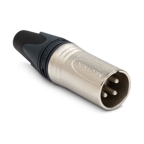 NEUTRIK NC3MXX XX Series Silver (3-pin/Male)
