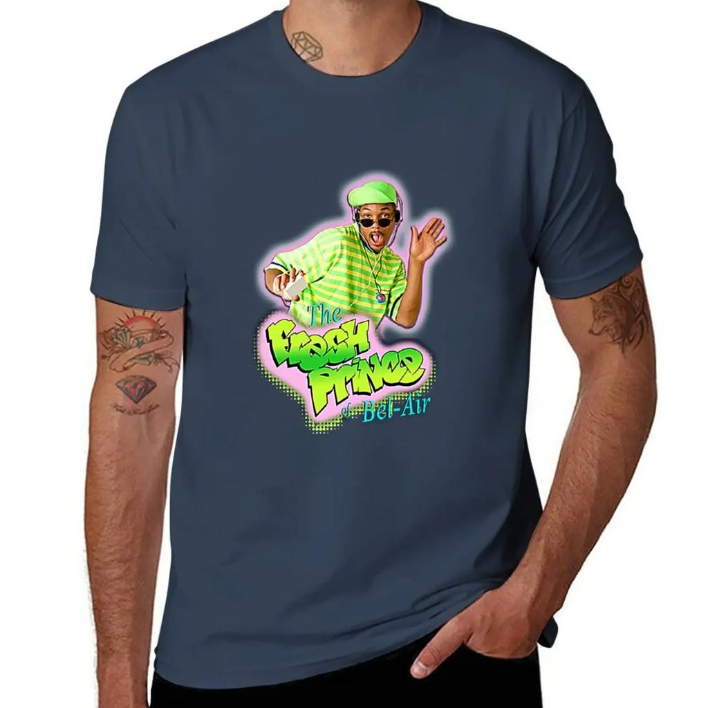 Fresh Prince Of Bel Air T-Shirt cute tops kawaii clothes T-shirt men