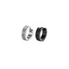 Fashion Trendy Hip Hop Style Titanium Steel Earrings Single Frosted Ear Ring Fashionable Man Simple Simple Bracelet Ear Clip Circle Ear Studs