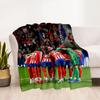 Atletico Madrid Blanket Soft Cozy Great For Office Couch Bed For All Occasions Digital Print Gift For Travel Home Birthdays