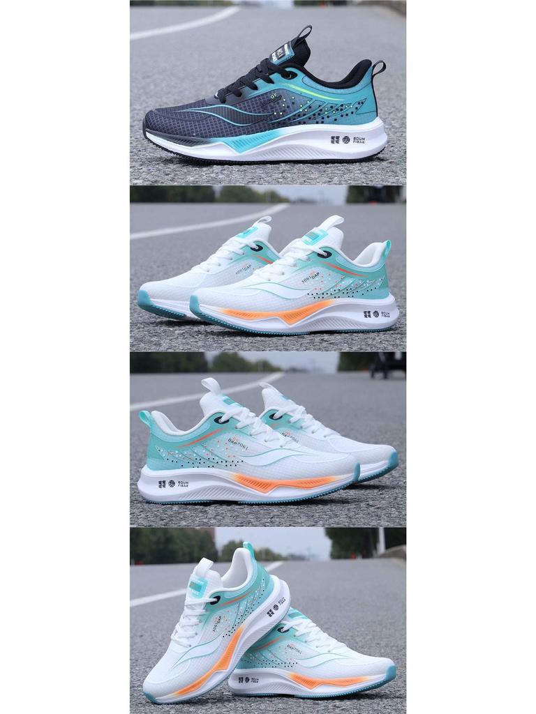 Męskie Oddychające Odporne na Zapachy Buty do Biegania: Miękka podeszwa, antypoślizgowe, odporne na ścieranie, elastyczne, amortyzujące wstrząsy buty podróżne