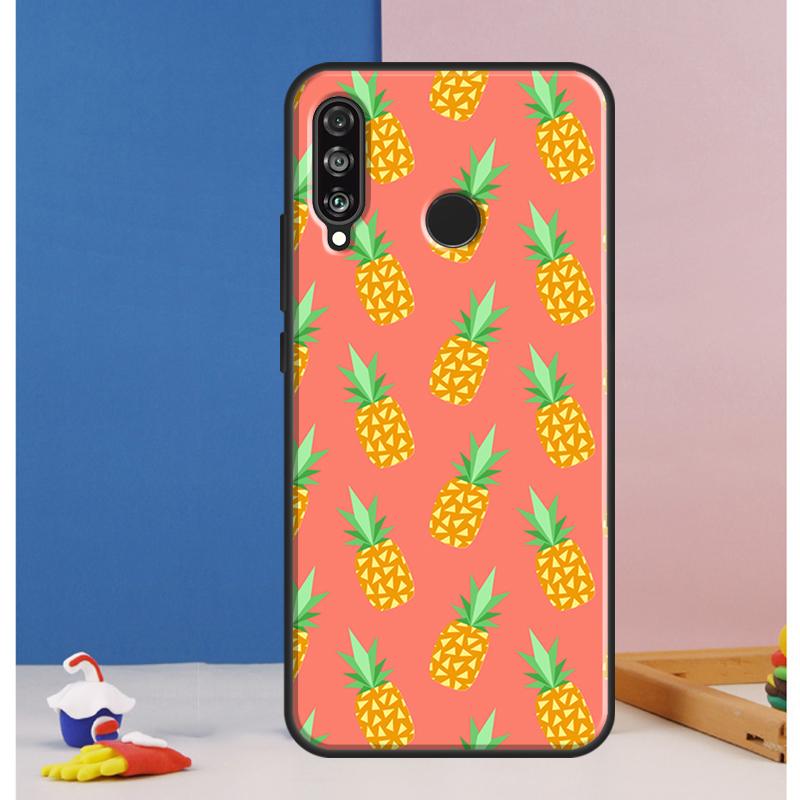 Summer Fruit Pineapple For Huawei Nova 8i 7i 11i 12i 12s 9 10 SE Y90 Y60 Y70 Y72 Y61 Y91 P30 P40 Lite P60 Pro Case