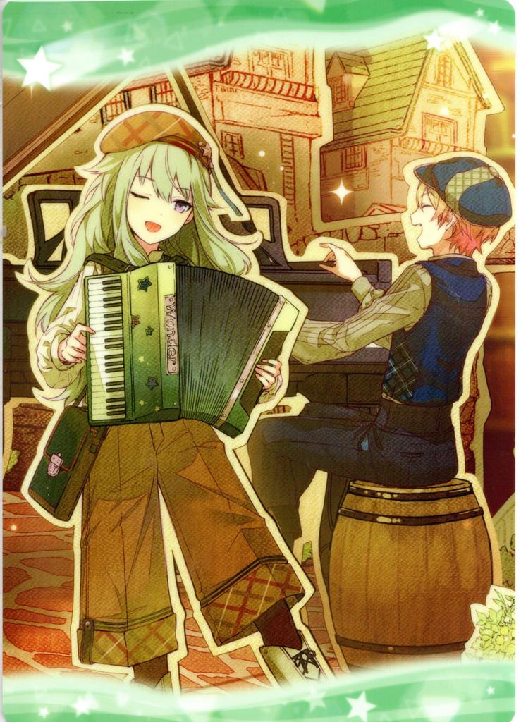 MOVIC Project SEKAI COLORFUL Project Sekai Colorful Stage Hatsune Miku B Kusanagi Nene B Desk Pad STAGE! Feat. Vol.21