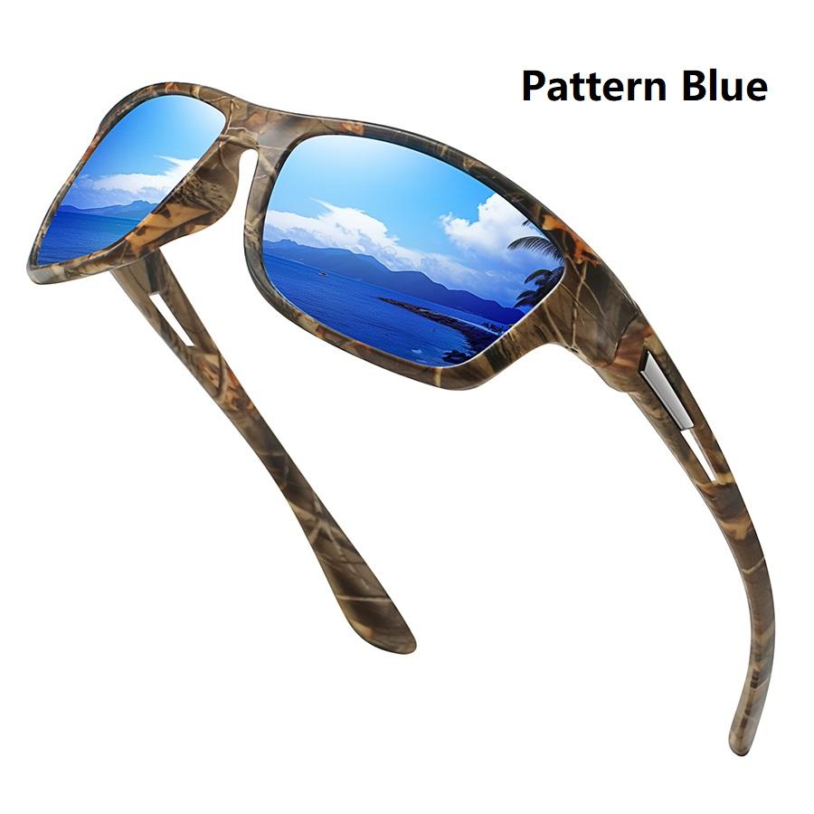 Fashion Vintage Pattern Fishing Cycling Sports Sunglasses Men Women Running Mountaineering Sport Man Sun Glasses UV400 Eyewear