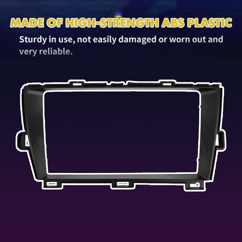 2DIN 9Inch For TOYOTA PRIUS 2009-2012 Car Stereo Radio Fascia Dash Plate Frame Trim