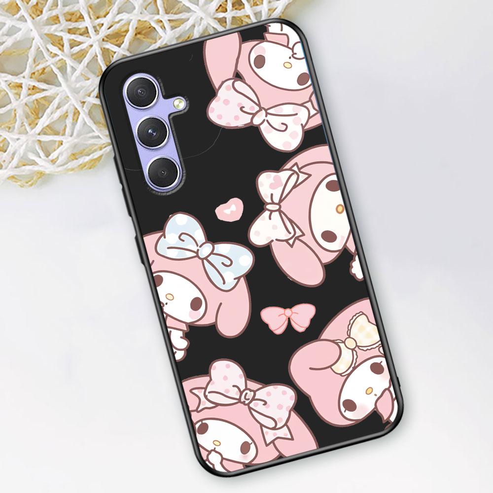 Cinnamoroll My Melody Case for Samsung Galaxy A51 A53 A54 A31 A52 A12 A13 A21s A22 A32 A11 A22 A33 A41 A52s A73 TPU Phone Cover