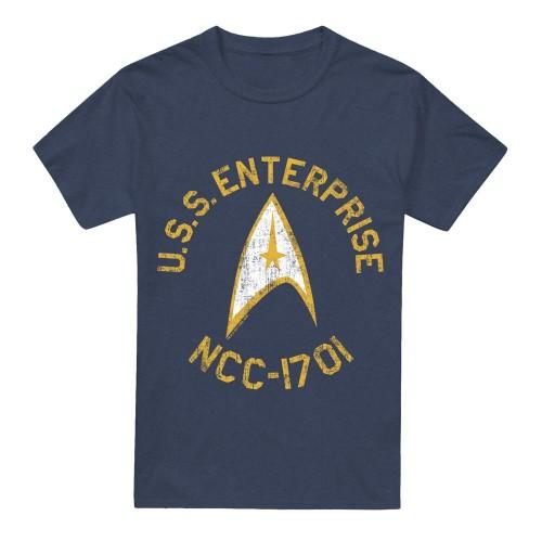Star Trek Unisex Adult Collegiate T-Shirt