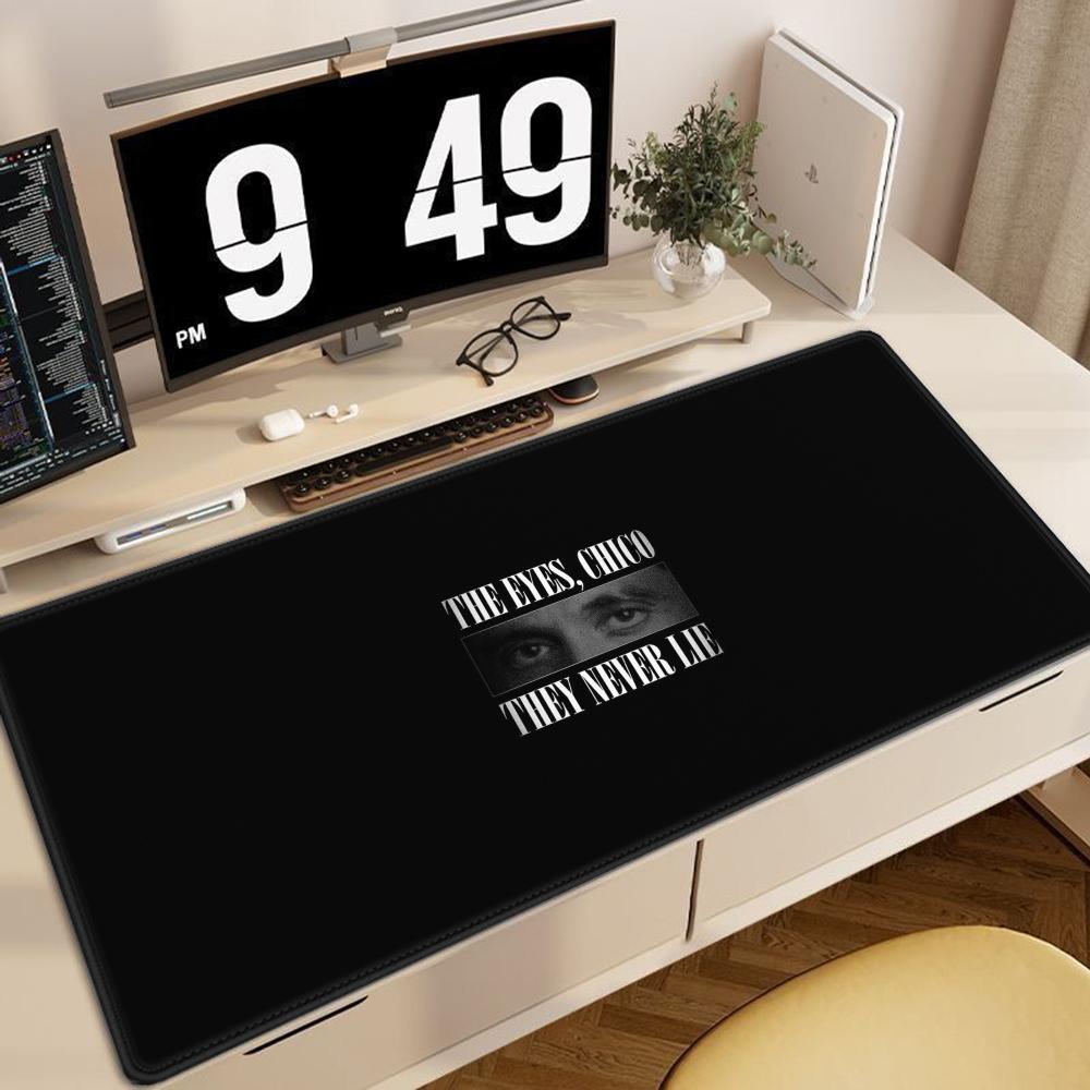 SScarface Tony Montana Mouse Pad Large Desk Mat Keyboard Ergonomic Office Rubber PC Nonslip Antifray Home Custom Best Price