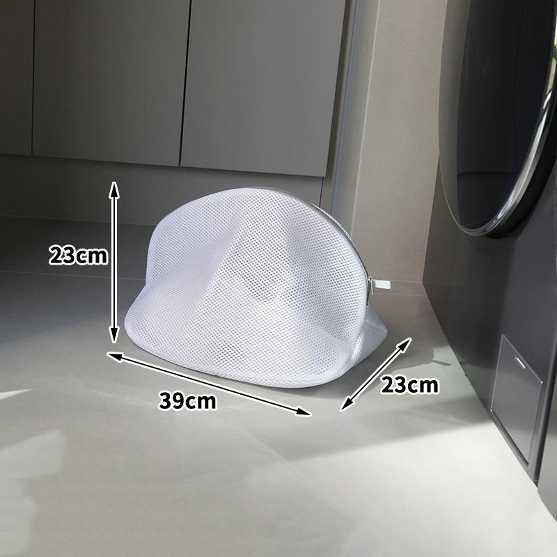 

Сетчатые мешки для стирки обуви Мешки для стирки в стиральной машине Мешки для белья Мешок для обуви против деформации Дорожные органайзеры для хранения белья 39CM серый