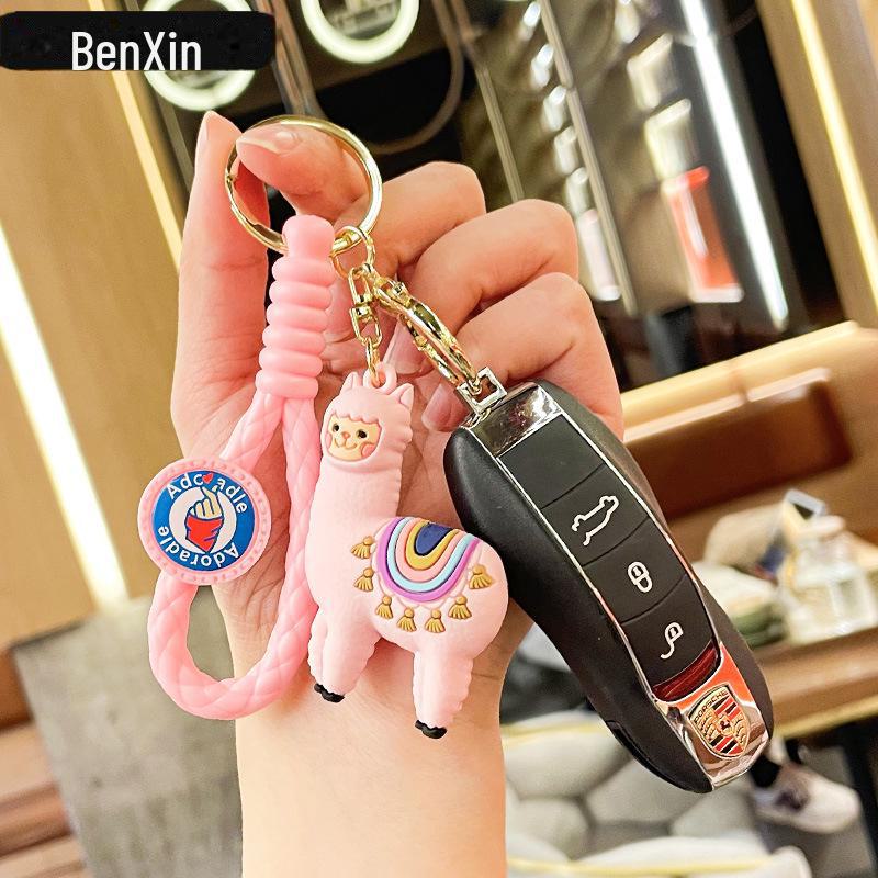 Benxin Alpaca Doll Keychain – Exquisite Bag Charm & Small Gift