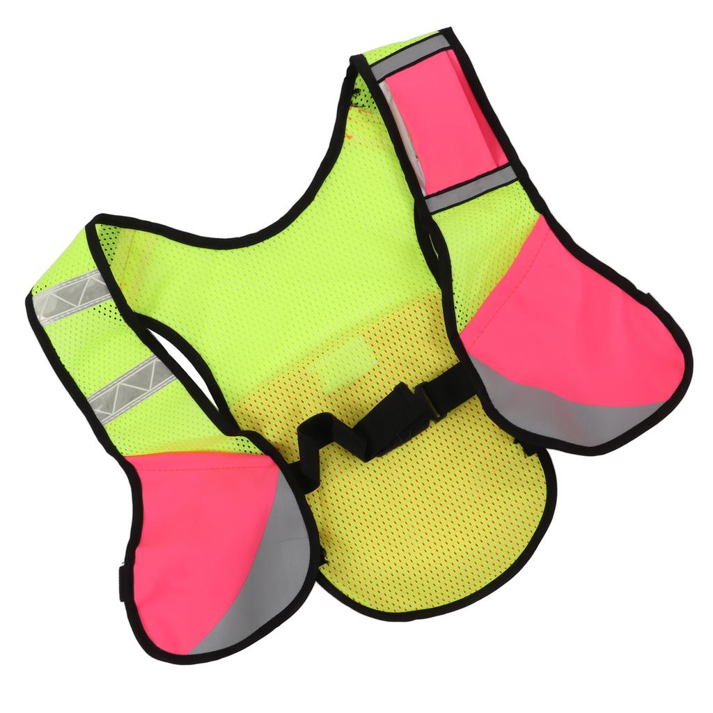 Elastická multifunkční reflexní vesta pro noční sportovní jízdu Prodyšná reflexní vesta