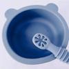 2Pcs Baby Feeding Spoons Dual Head Silicone Weaning Spoon for Infants Training Spoon BPA-Free Toddler Utensils