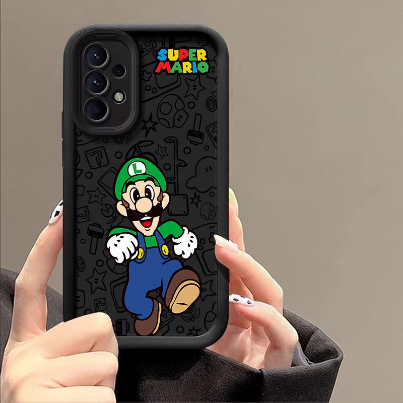 Super-Bros Case For Samsung Galaxy A55 5G Case A35 A13 A54 A53 A52 A34 A33 A32 A21S A14 A23 A24 A12 A51 A71 Phone Cover M-Marios