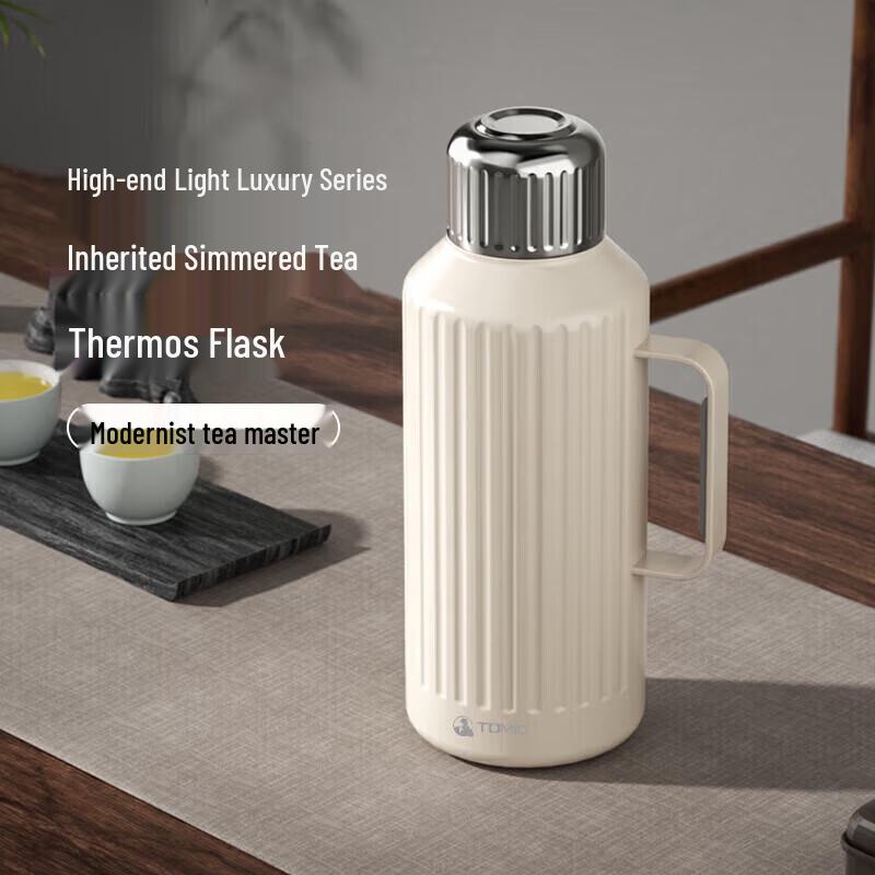 TOMIC 1.5L 316 Stainless Steel Insulated Tea Pot