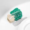 Zanbei Ya Acetate Vegetable Series Claw Clip: Trendy Ins Style Hairpin for Elegant Back of Head.
