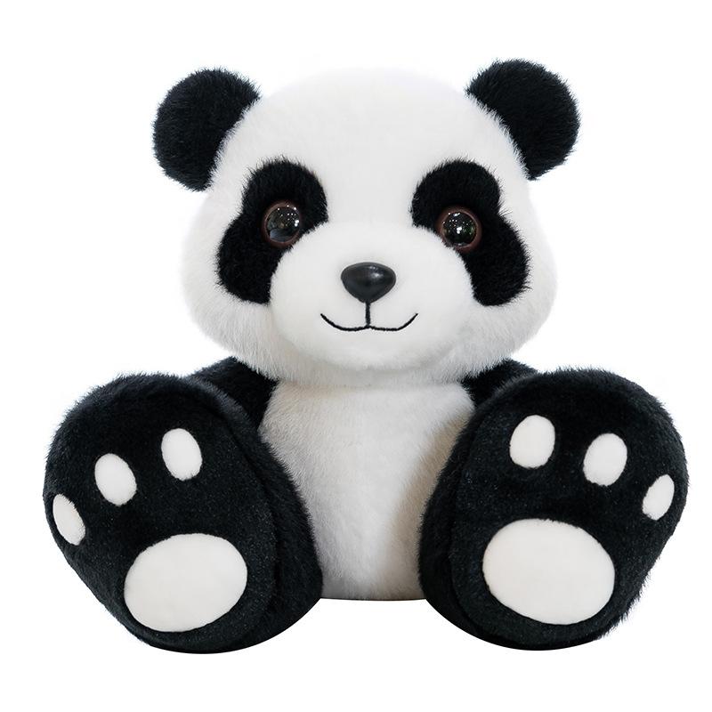 Creative Big Feet Animal Plush Toy Panda Doll Koala Fox Raccoon Doll Children'S Gift Grab Doll
