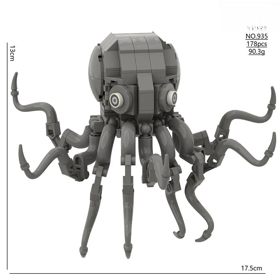 2026 New Subnautica Building Blocks Bloop Sea Monster El Gran Maja The Sea Eater Chost Leviathan Subnautica Bricks Toy Fans Gift