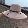 Summer new sun hat children's sunshade straw hat casual big-brimmed beach hat seaside travel foldable sunscreen hat